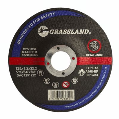 Δίσκοι κοπής 125mm για γρήγορες, ίσιες και καθαρές κοπές σε ανοξείδωτο χάλυβα και μη σιδηρούχα μέταλλα με συνδετικό υλικό ρητίνης