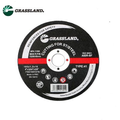 GRASSLAND 4" INOX δίσκοι κοπής 105mm X 1,2mm X 16mm για την απαλλαγμένη από ρύπους κοπή ανοξείδωτου χάλυβα