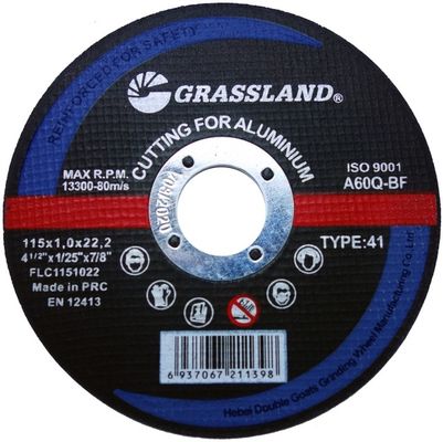 Επίπεδο 115mm 4-1/2x0.040x7/8 μέσα. Λεπτοί τέμνοντες δίσκοι μετάλλων Kerf λειαντικοί