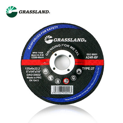 τύπος 27 125X6mm τραχύς λειαντικός τροχός άλεσης 5 ίντσας