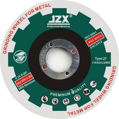 T27-4-1/2 " λειαντικός τροχός άλεσης κορούνδιου X1/4X7/8
