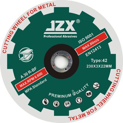 Μέταλλο T42 230x3x22.23mm/9x1/8x7/8» που κόβει τη λειαντική λεπίδα