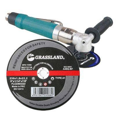 Σκληρότητα 230mm X 1.9mm αλουμινίου Ρ λειαντικοί τέμνοντες δίσκοι