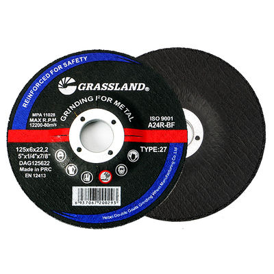 Λειαντικό 125 X 6,0 X 22.23mm αλέθοντας δίσκοι μετάλλων σαλιασμάτων ελεύθεροι