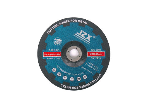 JZX 7» αλέθοντας δίσκοι κεντρικών μετάλλων 180X3X22.23 λειαντικοί καταθλιπτικοί