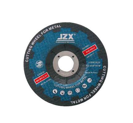 JZX 4,5» πιεσμένο 115x3x22.23 κέντρο 115mm αλέθοντας δίσκοι μετάλλων