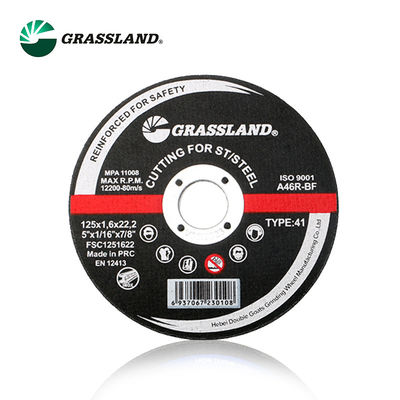125X1.6mm λειαντικό Inox τέμνοντες δίσκοι μετάλλων 5 ιντσών