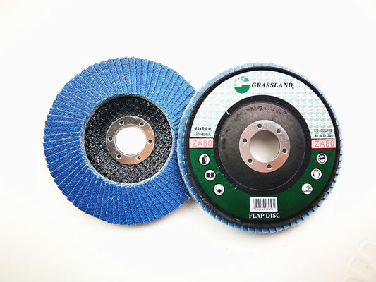 τρίξιμο 40 80 125mm Grits μύλος γωνίας που γυαλίζει τους δίσκους χτυπημάτων Zirconia
