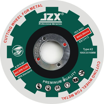 4» T42 100x3x16mm τέμνοντες δίσκοι ανοξείδωτου