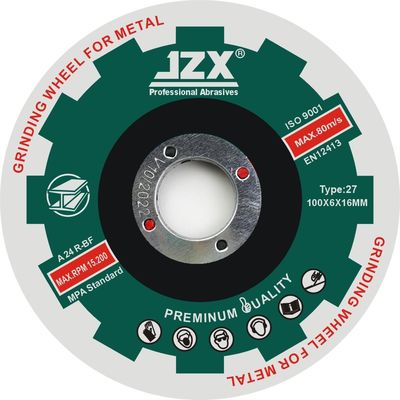 Τέμνοντες δίσκοι μετάλλων T27 4X1/4X7/8 EN12413 για τους μύλους γωνίας