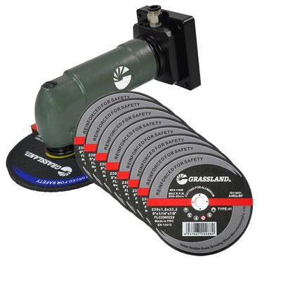 230 X 1,9 X 22.23mm μαύρο λειαντικό οξείδιο αργιλίου 9 ίντσας γωνίας δίσκων μύλων