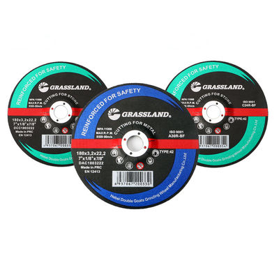 7 ίντσα 180x3.0x22.2mm λειαντική ρόδα μύλων γωνίας για το χάλυβα μετάλλων