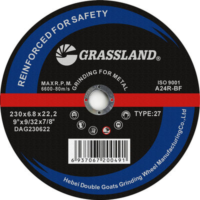 24 τρίξιμο 230 X 6,8 X 22mm λειαντική ρόδα για το μύλο γωνίας