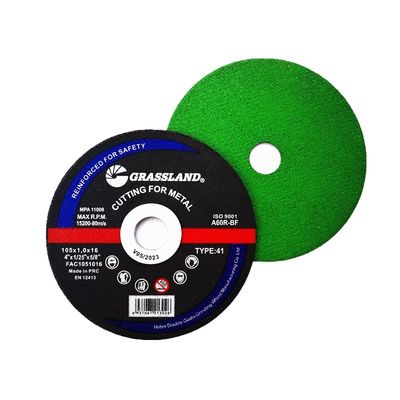4» 100mm X 1mm X 16mm τέμνων μύλος γωνίας δίσκων ανοξείδωτου που χρησιμοποιεί το EN 12413