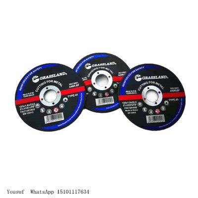 Σκληρότητα 125mm Ρ λειαντικοί τέμνοντες δίσκοι μετάλλων για το μύλο γωνίας